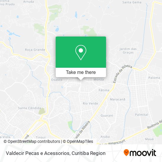 Valdecir Pecas e Acessorios map