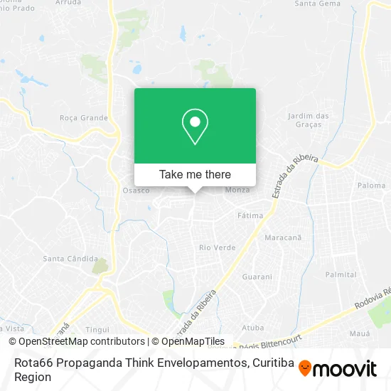 Rota66 Propaganda Think Envelopamentos map