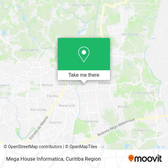 Mega House Informatica map