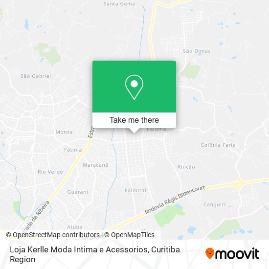 Loja Kerlle Moda Intima e Acessorios map