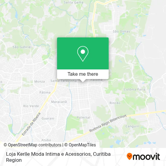 Loja Kerlle Moda Intima e Acessorios map