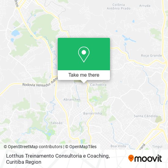 Mapa Lotthus Treinamento Consultoria e Coaching