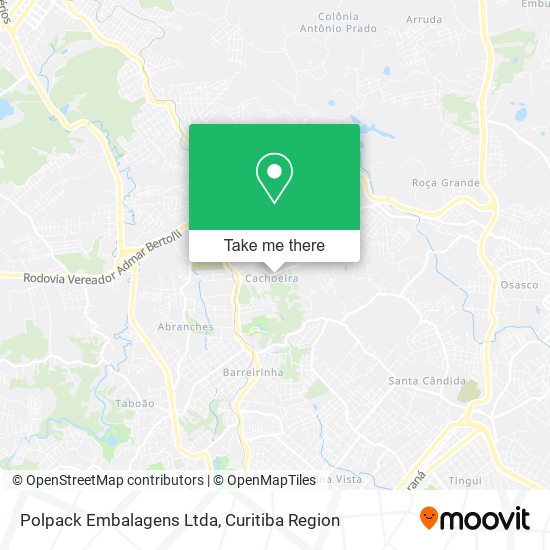 Polpack Embalagens Ltda map