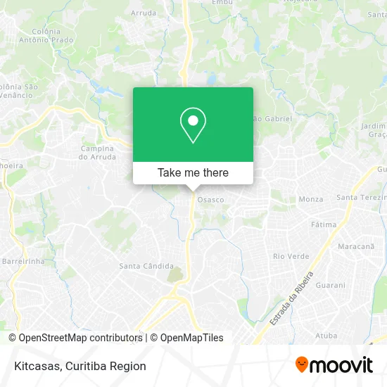 Kitcasas map