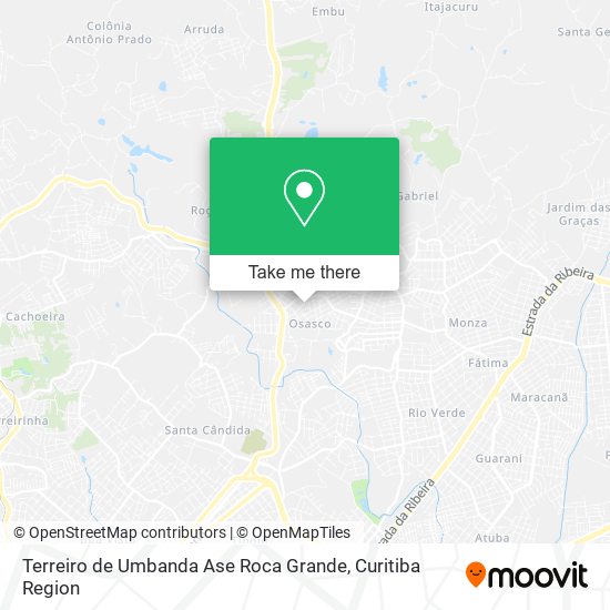 Terreiro de Umbanda Ase Roca Grande map