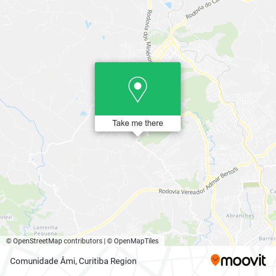 Comunidade Âmi map