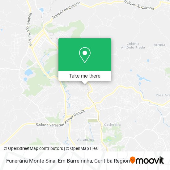 Funerária Monte Sinai Em Barreirinha map
