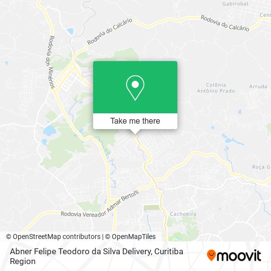 Abner Felipe Teodoro da Silva Delivery map