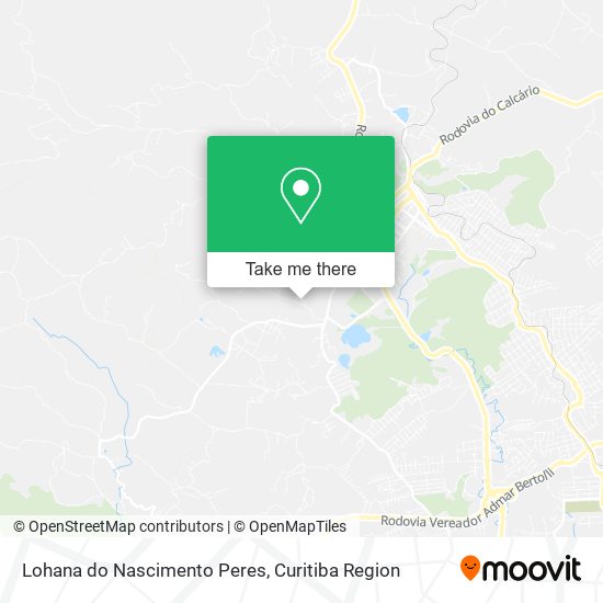 Lohana do Nascimento Peres map