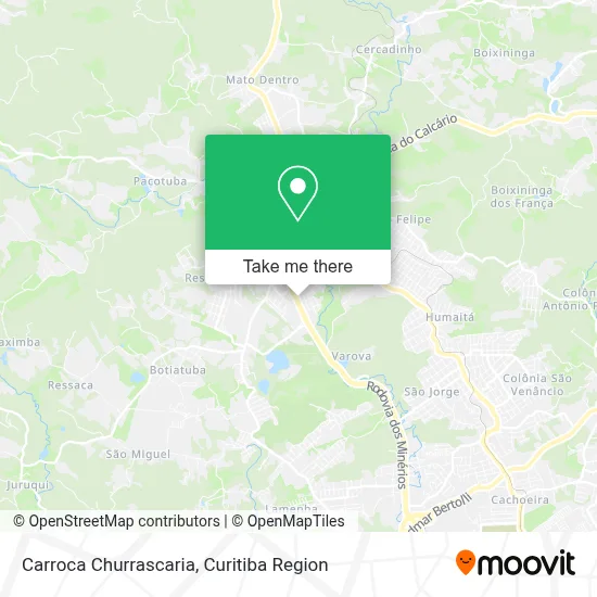 Carroca Churrascaria map