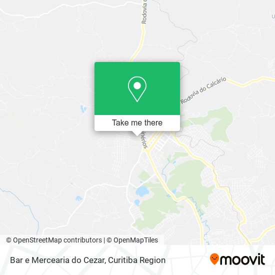 Bar e Mercearia do Cezar map