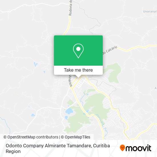 Mapa Odonto Company Almirante Tamandare