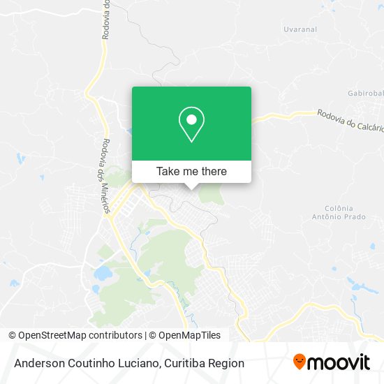 Anderson Coutinho Luciano map