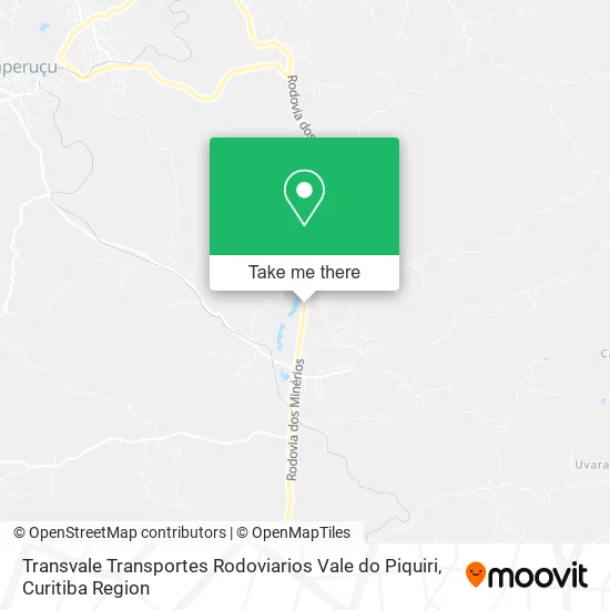 Transvale Transportes Rodoviarios Vale do Piquiri map