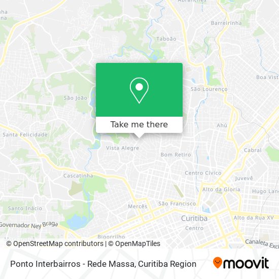 Ponto Interbairros - Rede Massa map