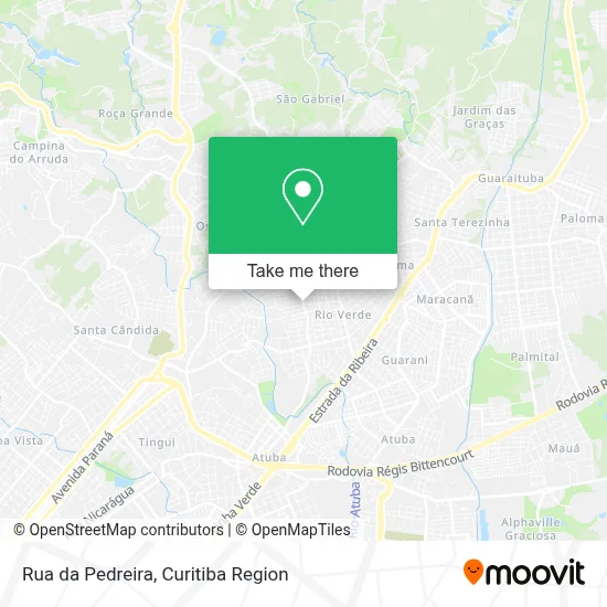Rua da Pedreira map