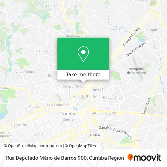 Rua Deputado Mário de Barros 900 map
