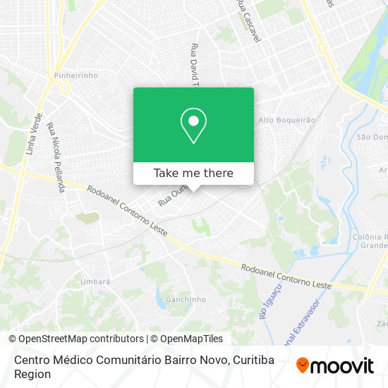 Centro Médico Comunitário Bairro Novo map