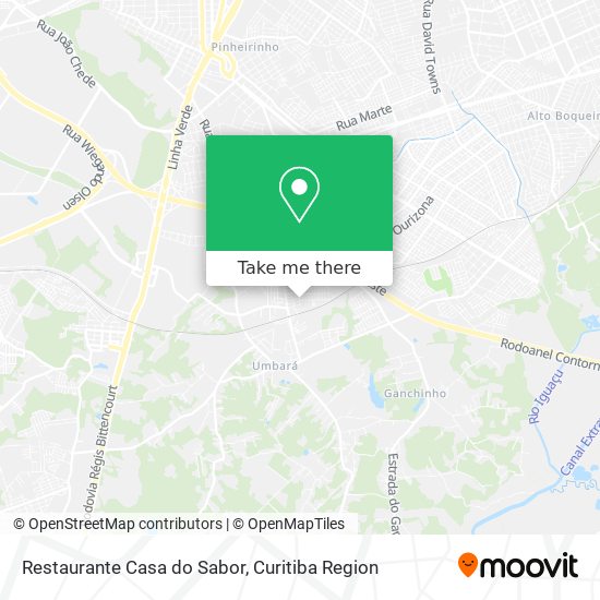 Restaurante Casa do Sabor map