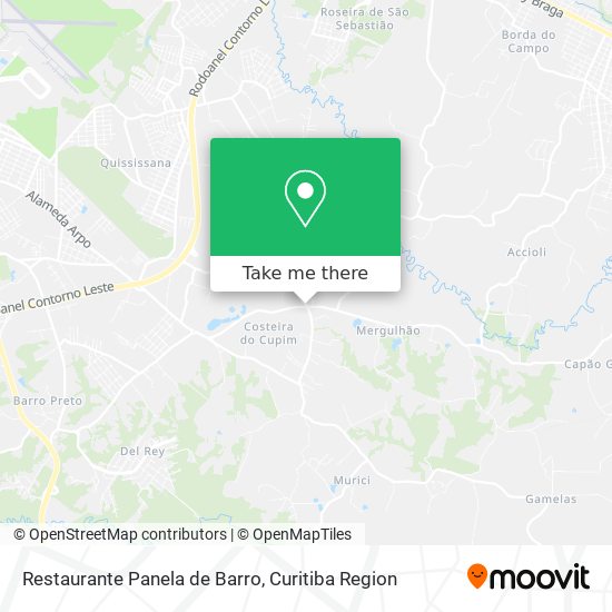 Restaurante Panela de Barro map