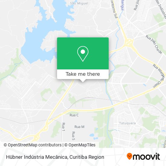 Hübner Indústria Mecânica map