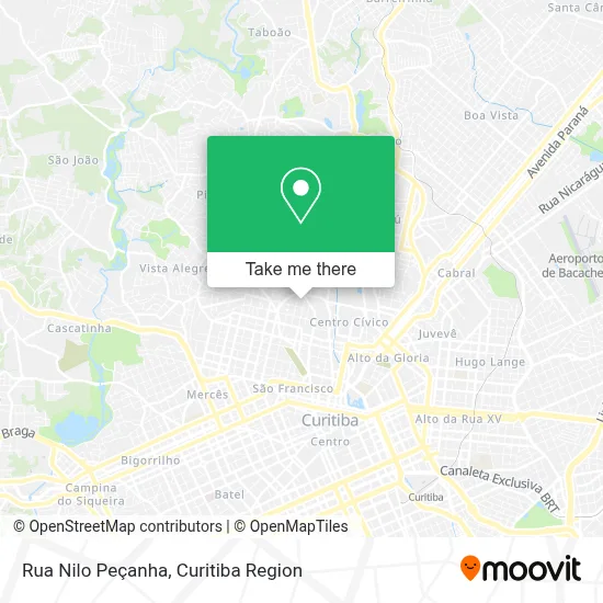 Rua Nilo Peçanha map