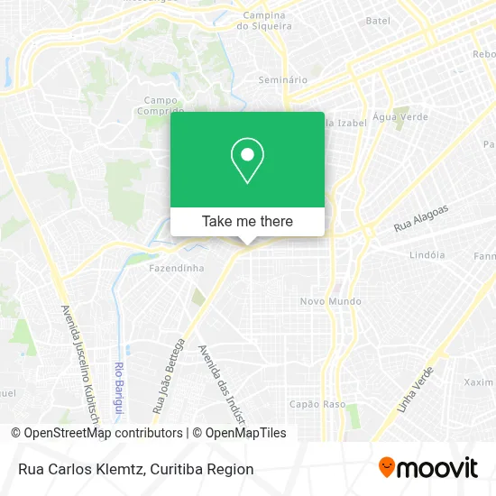 Rua Carlos Klemtz map