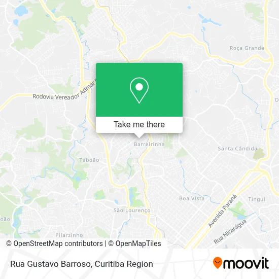 Rua Gustavo Barroso map