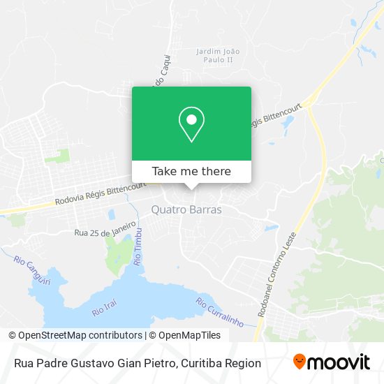 Rua Padre Gustavo Gian Pietro map