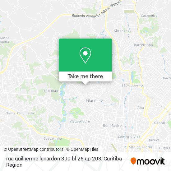 rua guilherme lunardon 300 bl 25 ap 203 map