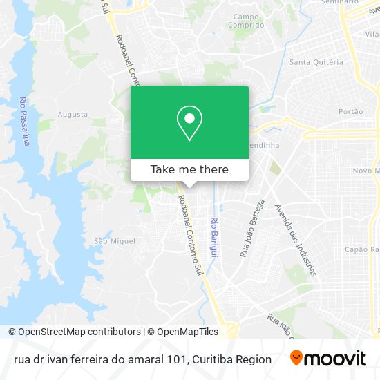 rua dr ivan ferreira do amaral 101 map
