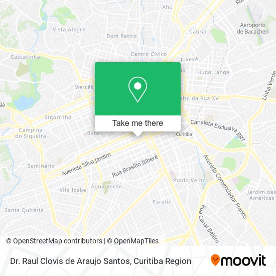 Dr. Raul Clovis de Araujo Santos map