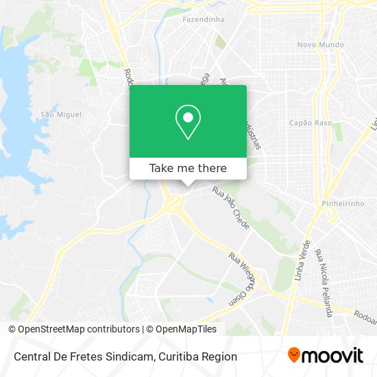 Central De Fretes Sindicam map