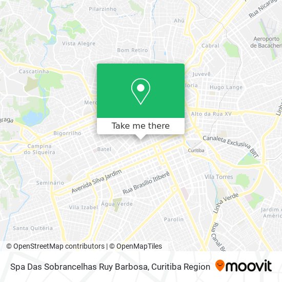 Spa Das Sobrancelhas Ruy Barbosa map