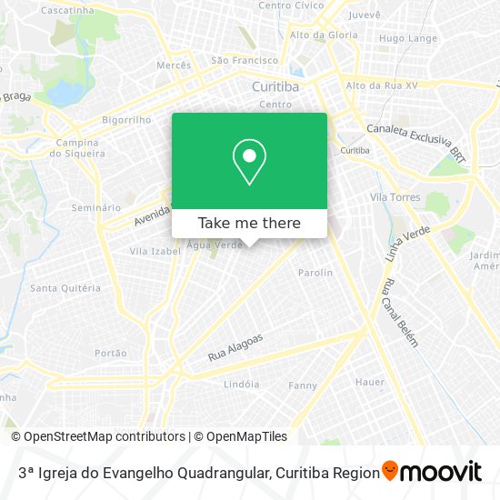 3ª Igreja do Evangelho Quadrangular map