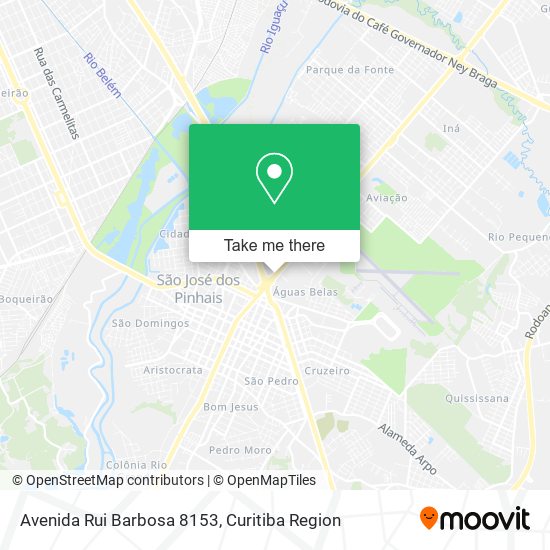 Avenida Rui Barbosa 8153 map