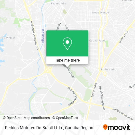 Perkins Motores Do Brasil Ltda. map