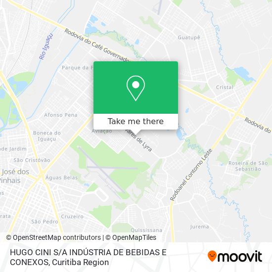 HUGO CINI S / A INDÚSTRIA DE BEBIDAS E CONEXOS map
