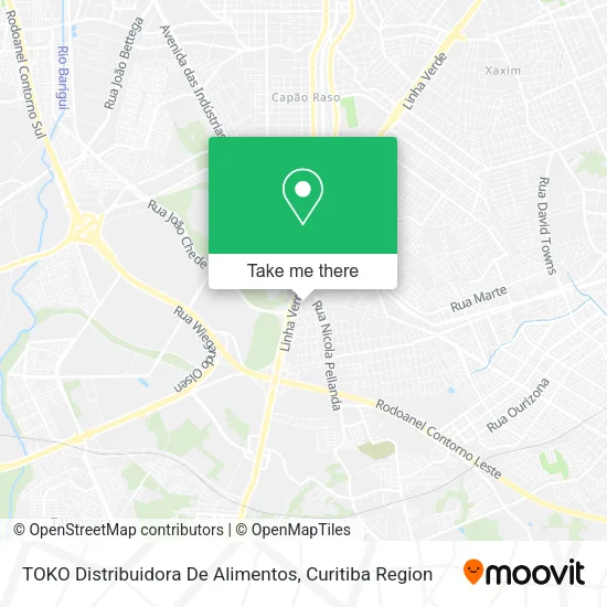 TOKO Distribuidora De Alimentos map
