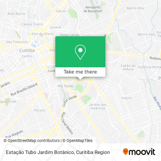 Estação Tubo Jardim Botânico map