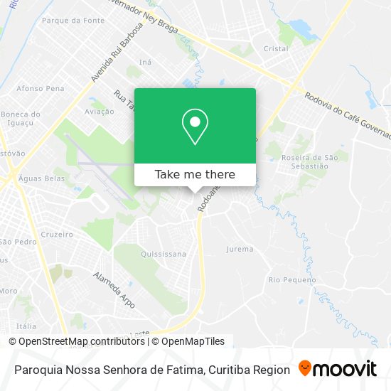 Paroquia Nossa Senhora de Fatima map
