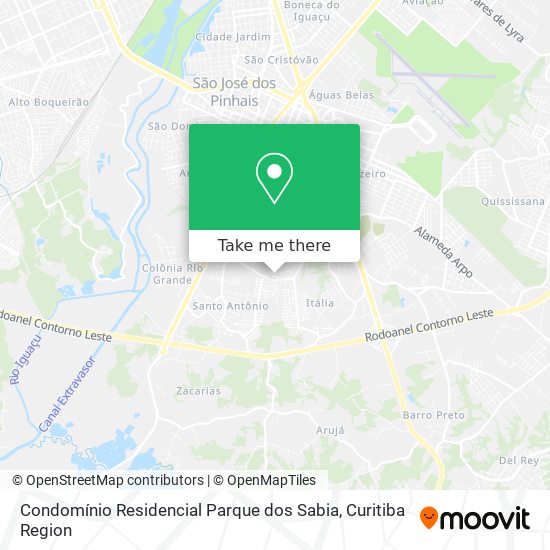 Condomínio Residencial Parque dos Sabia map