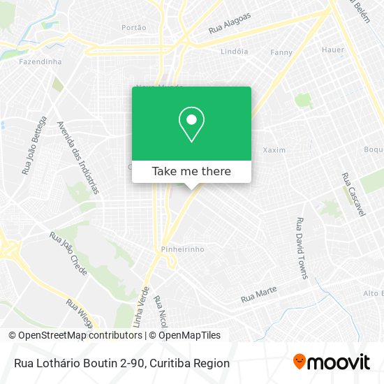 Rua Lothário Boutin 2-90 map