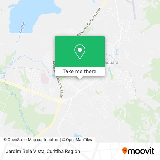 Jardim Bela Vista map