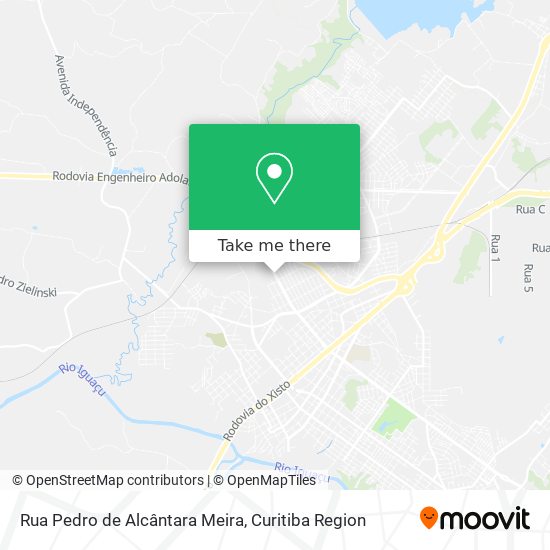 Rua Pedro de Alcântara Meira map