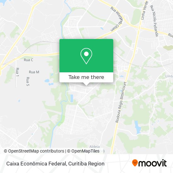 Caixa Econômica Federal map