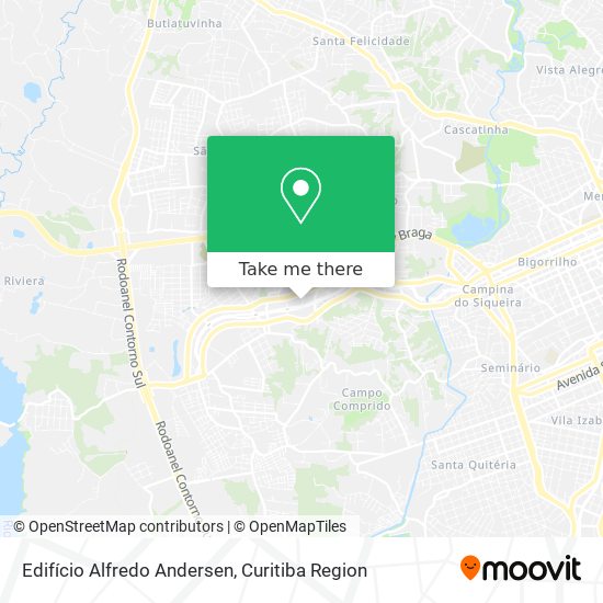 Edifício Alfredo Andersen map