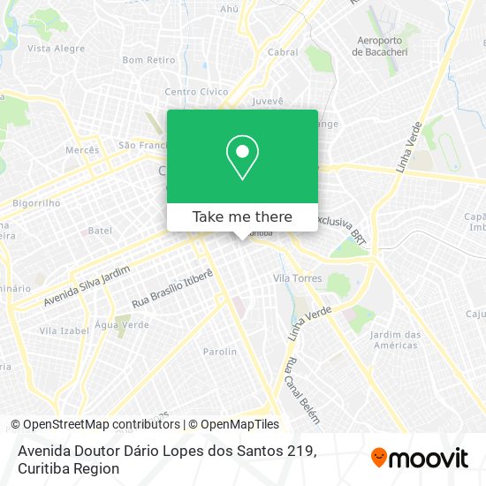 Avenida Doutor Dário Lopes dos Santos 219 map