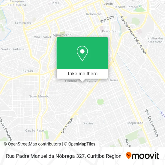 Rua Padre Manuel da Nóbrega 327 map