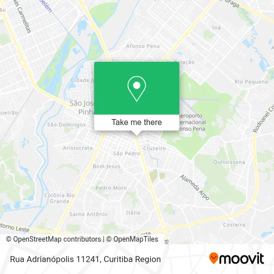 Rua Adrianópolis 11241 map